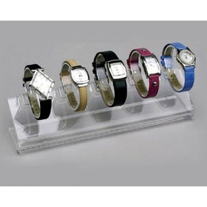 Exhibidor de Relojes Acrílico Transparente de 50 mm con Estante Esquinero Desmontable para Uso en Tiendas Minoristas - Product Image 6