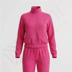 Conjunto Deportivo Personalizado Extra Grande para Mujer, Lavado Ácido, 100% Algodón, Holgado, Transpirable, Unisex, para Gimnasio, Entrenamiento, Ropa Deportiva - Product Image 1