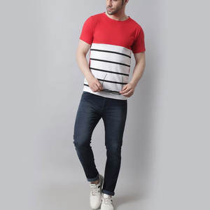 Adjustable New Arrival <b>Men's</b> T-Shirts Top Selling <b>Best</b> Sale Breathable New Stylish Clothing Customized Ringer T-Shirts <b>Men</b> - Product Image 5