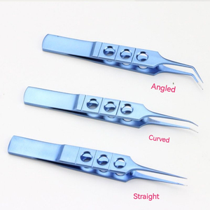 ชุดเครื่องมือผ่าตัดแบบใช้มือ คีมจับขนาดเล็กสำหรับดวงตา มีฟัน ทำจากสแตนเลส/ไทเทเนียม โดย Spine Pedicel Instruments - Product Image 2