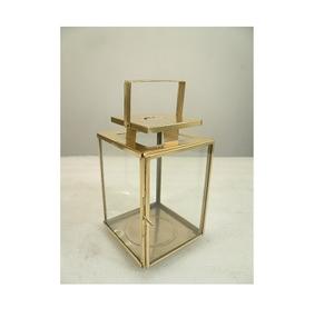 Linterna de vela de Metal estilo marroquí Vintage con paneles de vidrio, linterna colgante decorativa para el jardín del hogar, bodas y eventos - Product Image 2