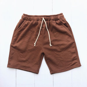 Pantalones cortos de gimnasio para hombre con logotipo personalizado, cintura dividida sostenible, ropa deportiva informal decorada con patrón, pantalones cortos para hombre - Product Image 4