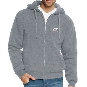 เสื้อมีฮู้ดแบบสวมหัวสำหรับผู้ชายโอเวอร์ไซส์สไตล์สตรีทเสื้อมีฮู้ดแบบเรียบง่ายไม่มีลายสีพื้นสำหรับฤดูหนาว - Product Image 1