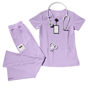 Pantalones Jogger más vendidos Uniforme de enfermera de alta calidad Pantalones de cintura alta Uniformes de hospital Hospital Scrub - Product Image 6