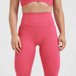 Taille haute sans couture femmes Leggings de gymnastique Fitness Sport porte prix de gros jambières d'exercices Yoga collants de course pantalon - Product Image 3