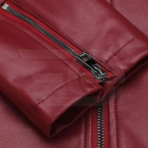 Chaqueta de Cuero para Hombre, Estilo Urbano, Ropa de Invierno, Prenda de Cuero Resistente, Estilo Moderno - Product Image 6