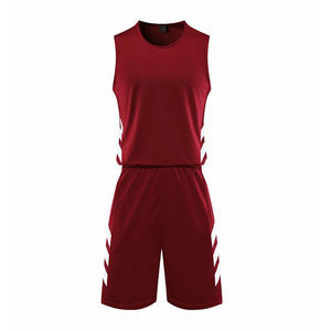 100% Polyester meilleure qualité uniforme de basket-ball de haute qualité sur mesure nouveau Design uniforme de basket-ball pour hommes - Product Image 1