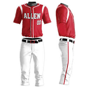 Nouveaux vêtements de sport uniformes de baseball personnalisés/sublimation maillot et pantalon de baseball personnalisés uniforme de baseball pour les jeunes - Product Image 4