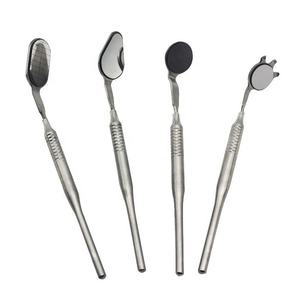 กระจกทันตกรรมกันฝ้าทำจากสเตนเลสสตีลน้ำหนักเบาสำหรับการตรวจทางทันตกรรมด้วยตัวเองเครื่องมือผ่าตัดทางทันตกรรม - Product Image 1