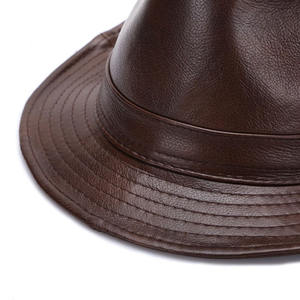 หมวกคาวบอยหนังสไตล์วินเทจเรโทร ปีกโค้ง ดีไซน์แบบเวสเทิร์น สเตทสัน สำหรับกิจกรรมกลางแจ้ง คุณภาพสูง ใช้ได้ทุกฤดู เหมาะสำหรับทั้งชายและหญิง - Product Image 5