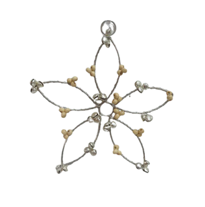 Nuevo adorno colgante decorativo de tamaño personalizado niquelado para decoración del hogar para fiesta y decoración de Navidad hecho a mano - Product Image 2