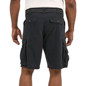 2025กางเกงขาสั้นรัดกล้ามเนื้อของผู้ชายแห้งเร็วแบบสบายๆออกกำลังกายระบายอากาศผ้าฝ้าย100% มาใหม่โลโก้ด้านหน้า - Product Image 3