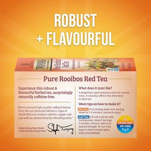 Té de Rooibos Rojo Puro Twinings en Bolsitas Individuales, 20 Unidades (Paquete de 6) 120 Bolsitas de Té - Product Image 5
