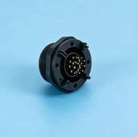 DB-PC1071 IP68 Conector Hembra de 12 Pines Tipo Placa de Soldadura, Compatible con Impresoras CIJ Serie Domino A+, Repuestos