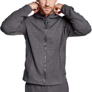 Vente en gros de survêtement délavé à l'acide avec logo personnalisé pour hommes coupe normale surdimensionnée jogging streetwear OEM service bas prix - Product Image 2