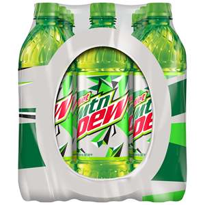 Diète pour les boissons gazeuses Mountain Dew 12-Pack 16.9 Flacons Floz Bulk Box/Bag Packaging with Glucose Chocolate Soft Drink Caff - Product Image 2