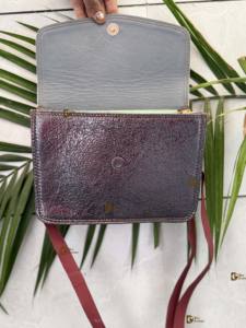 Nouvel arrivage de sacs à bandoulière en cuir recyclé au design personnalisé sac multicolore de haute qualité à motifs occidentaux colorés pour femmes à usage multiple - Product Image 4