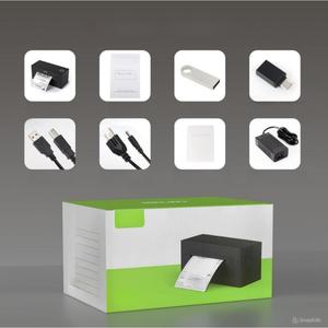 เครื่องพิมพ์ความร้อนไร้สายแบบพกพา แบตเตอรี่ 2600mAh ไม่ต้องใช้หมึก พิมพ์ได้หลายขนาดกระดาษ ปรับขนาดกระดาษได้ เทคโนโลยีป้องกันกระดาษม้วนงอ ระดับ DIY-OEM - Product Image 5