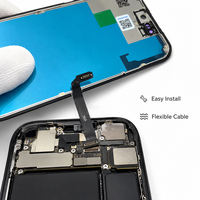 Écran LCD complet pour iPhone 17 TFT FHD avec numériseur tactile de remplacement NOHON testé – Pièces de rechange pour téléphones portables en gros