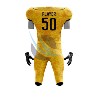 High Quality Breathable Sublimated Jerseys For Football Custom American Football Uniform Custom Logo American Football Jersey - Product Image 3