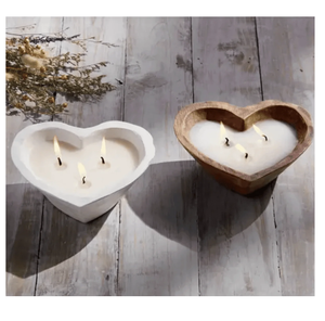 Pâte à bois Bougie Bol Cuisine Durable Maison Artisanat pour Fête Rustique 100% Naturel - Product Image 5