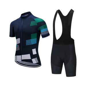 ชุดจักรยานเสือหมอบคุณภาพเยี่ยม ระบายอากาศได้ดี สำหรับผู้ชาย เสื้อแขนสั้น กางเกงขาสั้น ชุดปั่นจักรยาน ขายส่งจากโรงงาน บริการ OEM - Product Image 4