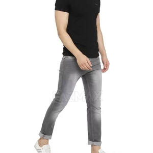 Pantalones vaqueros de servicio OEM para hombre, pantalones vaqueros cómodos de calidad superior para hombre, precio al por mayor - Product Image 6