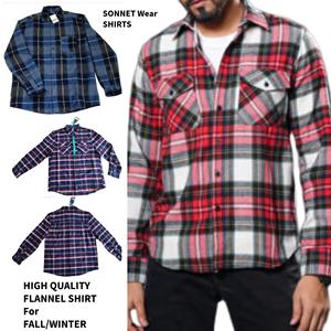 Unisex <b>Oversized</b> <b>Flannel</b> Casual <b>Shirt</b> Soft Warm Winter Fashion Black Accents Breathable Plaid Pattern for Autumn 200 to 300 GSM - Product Image 2