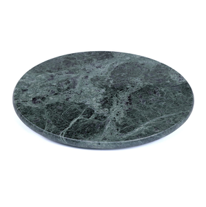 Tabla de cortar de mármol verde redonda de último diseño, utensilios de cocina para el hogar, verduras, frutas, pizza, carne, queso, tabla de cortar 2025 - Product Image 1