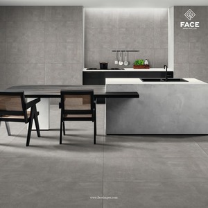 Carreaux de porcelaine Offre Spéciale urbains gris mat élégant ou revêtement de sol résidentiel et commercial moderne disponible à la vente - Product Image 1