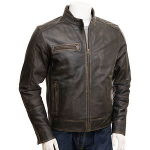 แจ็คเก็ตหนังวัวสไตล์เทรนดี้ปี 2025 สำหรับผู้ชาย สตรีทแวร์  แบบเป็นทางการ  โลโก้ด้านหน้าสั่งทำได้ กันน้ำ กันลม ซับในหนาแบบควิลท์ - Product Image 5