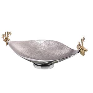 Juego de 2 cuencos de diseño martillados de buena calidad, vajilla para el hogar, cuenco para servir comida, cuenco aislado para Buffet, cuenco para servidor de frutas - Product Image 6