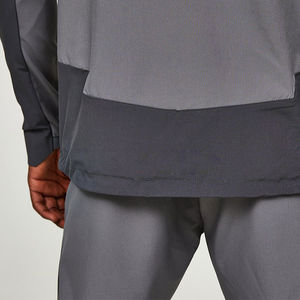 Alta calidad cremallera frontal ajustable capucha en forma de puños logotipo personalizado impermeable ligero hombres chaquetas cortavientos - Product Image 6