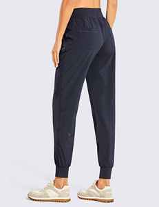 Joggers décontractés pour femmes de style ajusté avec poches latérales extensibles à la taille pour la maison ou l'extérieur-pour l'entraînement ou les voyages en été - Product Image 2