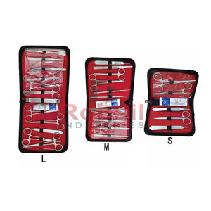 Kit de dissection vétérinaire Instruments chirurgicaux en acier inoxydable-Kit de 14 pièces avec étui pour étudiants à usage médical - Product Image 6