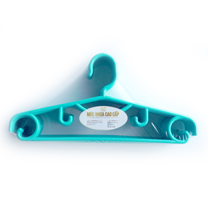 Cintre en plastique flexible coloré d'organisateur d'habillement conception d'OEM/ODM de fabrication de produit faite sur commande du Vietnam demandée - Product Image 3