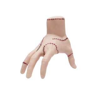 Lampe de table LED moderne sans fil Wednesday, alimentation 5V DC, design 'Ice Cold Hand', abat-jour en bois et papier, pour chambres et décoration intérieure - Product Image 2