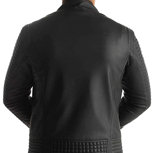 Blousons bombardiers en cuir véritable personnalisés vêtements d'extérieur chauds d'hiver pour hommes, manteau de mode élégant, vêtements - Product Image 5