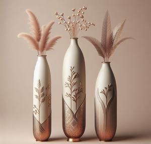 Vaisselle décorative unique Vase à fleurs en métal Nouveau design fait main Vase à fleurs en métal Salon Vente en gros Fabricant Exportateur - Product Image 4