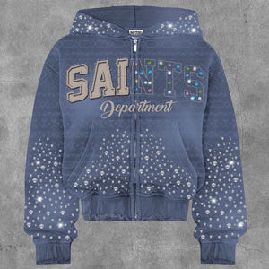 Conjunto Deportivo Extra Grande con Capucha Doble, Diseño de Corte Especial Personalizado, Sudadera con Capucha y Pantalones Deportivos con Cierre y Lavado Ácido para Hombre - Product Image 1