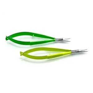 Ciseaux à ongles professionnels de qualité supérieure, en acier inoxydable, lame incurvée, outil de coupe de précision pour cuticules, manche en acier - Product Image 6