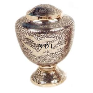 Diseño hecho a mano, urnas de cremación para cenizas de adultos, urnas de cenizas para adultos de entierro funerario para urnas de cremación de metal sostenibles - Product Image 5