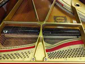 Piano de Cola Acústico Mecánico Clásico Yamaha C3A en Negro con Fieltro de Lana Pura, Martillo de Madera Maciza - Product Image 4