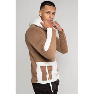 Sweat-shirts à capuche pour hommes de haute qualité, coupe classique, en polaire brodée, imperméables, style streetwear, vente en gros personnalisée - Product Image 5