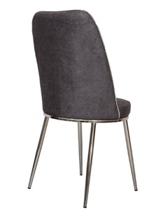 Ensemble de table à manger Best Seller Moderne Économique Acier inoxydable 6 chaises extensibles Design royal Haute qualité Salle à manger à domicile - Product Image 6