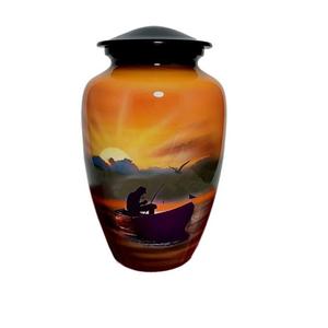 Forest Urn Cremation Urns <b>for</b> Human <b>Ashes</b> Adult Male and Female. Decorative Urns <b>for</b> Memorial Funeral or Burial - Product Image 6