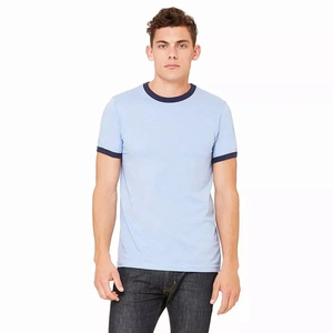 Camisetas Deportivas de Manga Corta para Hombre, 100% Poliéster, 140 Gramos, Ligeras, de Secado Rápido, para Gimnasio y Entrenamiento - Product Image 1
