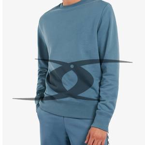 Vente en gros 100% coton recadrée ras du cou pull sweat-shirt Logo personnalisé OEM surdimensionné hommes lourd thermique pour l'hiver - Product Image 5