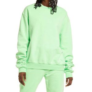 Jersey de algodón para hombre, sudadera de color sólido de manga larga, ropa informal con logotipo personalizado, sudadera, suministro al por mayor de fábrica - Product Image 5