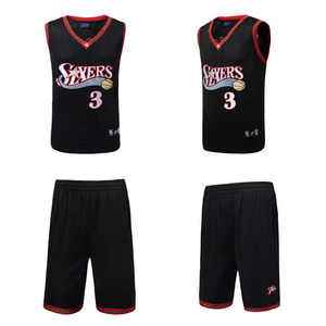 Dernier design 2023-24, uniforme de basket respirant, faible MOQ, impression numérique, ensembles de maillots de basket pour hommes - Product Image 3